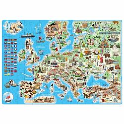 Popular Puzzle Mapa Európy, 160 dielikov