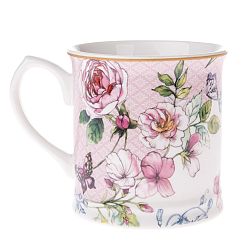 Porcelánový hrnček Roses, 400 ml