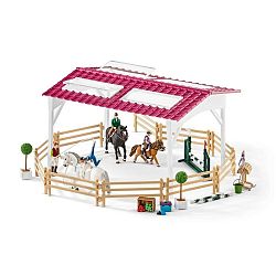 Schleich 42389 Jazdecká škola s jazdcami a koňmi