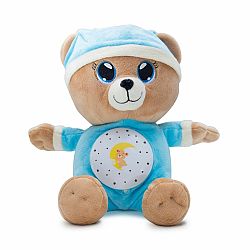 Teddies Plyšový medvedík Uspávačik 32 cm, modrá