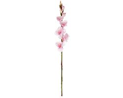 Umelá kvetina Gladiola 85 cm, ružová%